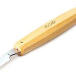 Flat woodcarving knife M-stein - blade shape N4