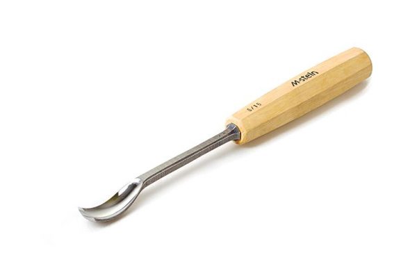 Spoon wood carving gouge M-stein - sweep 6