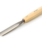 Straight wood carving gouge M-stein - sweep 3