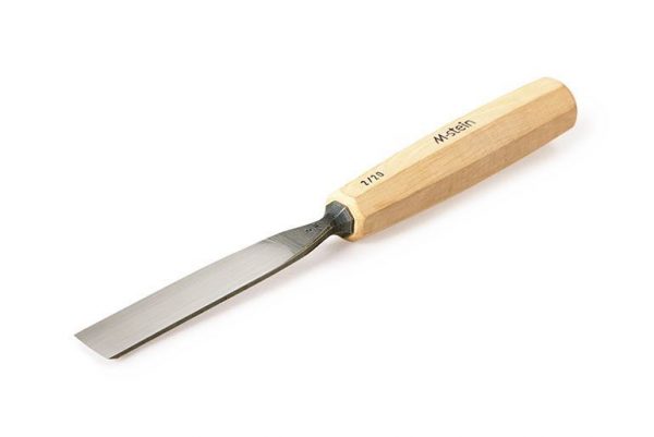 Straight wood carving gouge M-stein - sweep 2