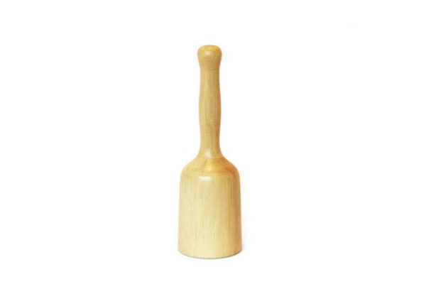 Small hornbeam wood carving mallet - diameter 80mm